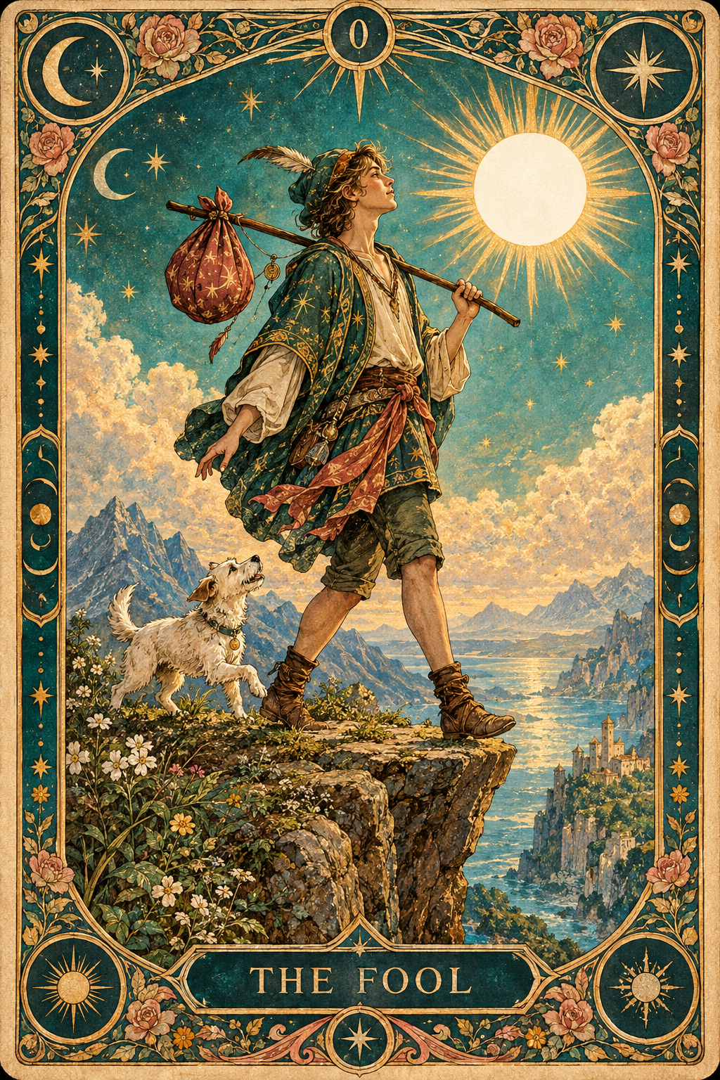 The Fool Tarot Card: Meaning, Symbolism & Interpretation