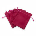 Pink Velvet Crystal & Trinket Pouch