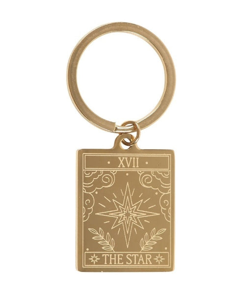 The Star Vintage Tarot Keyring