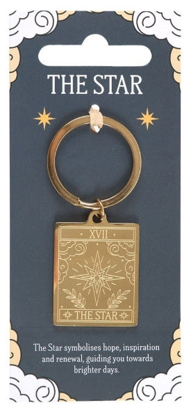 The Star Vintage Tarot Keyring