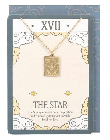 The Star Vintage Tarot Necklace