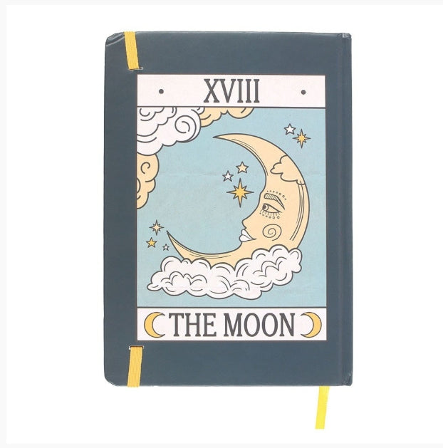 The Moon Vintage Themed A5 Notebook / Journal