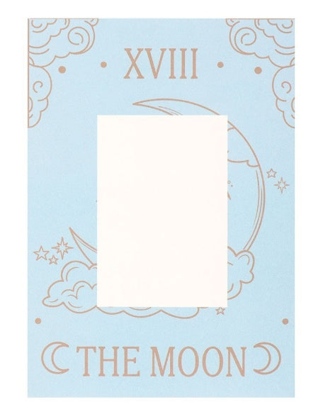 The Moon Vintage Style Tarot Necklace With Greeting Card