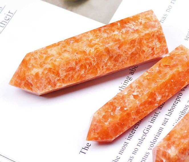 Sunstone Tower | Natural Crystal Point
