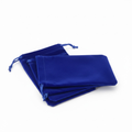 Electric Blue Velvet Crystal & Trinket Pouch